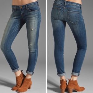 CURRENT/ELLIOT The Rolled Skinny Jeans in Wager
